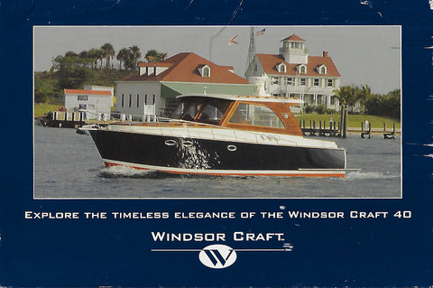 Windsor Craft 40 DVD Brochure