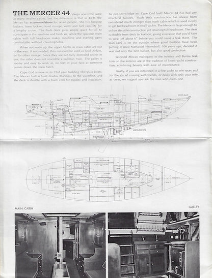 Cape Cod Mercer 44 Brochure