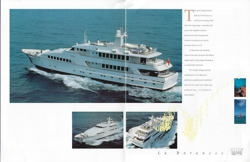 Palmer Johnson La Baroness Brochure