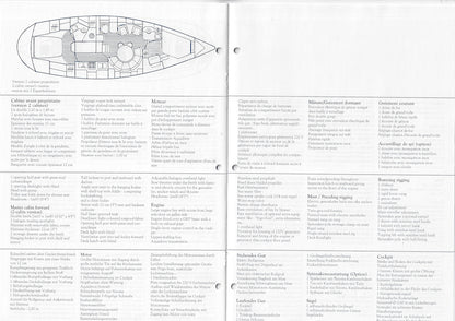 Jeanneau Sun Odyssey 47 Cockpit Central Specification Brochure