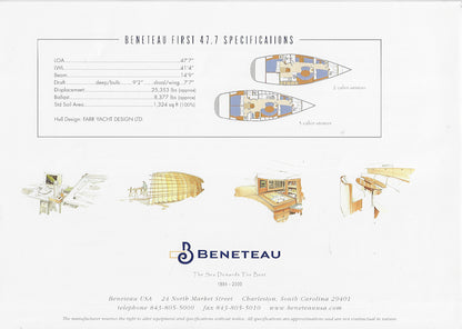 Beneteau First 47.7 Launch Brochure