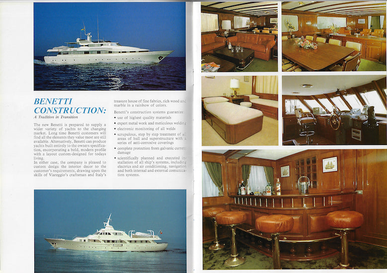 Benetti Company Brochure