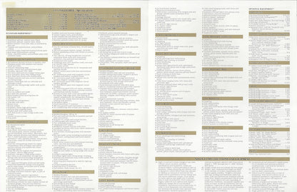 Hatteras 65 Convertible Specification Brochure