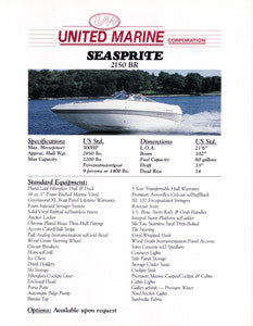 Seasprite 2150BR Brochure