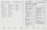 Phoenix 27 Tournament Series II Specification Brochure