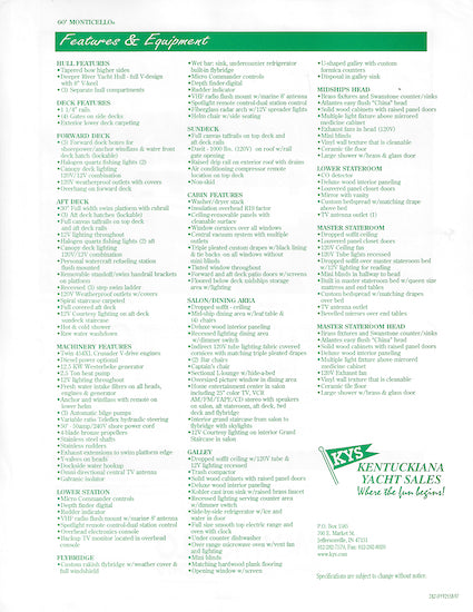 Monticello 60 Brochure