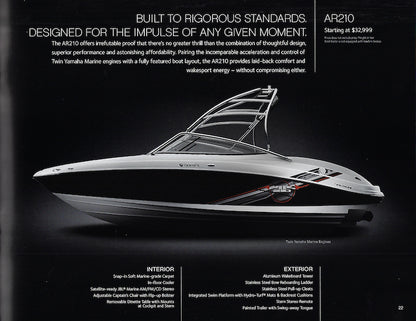Yamaha 2009 Sport Boats Brochure