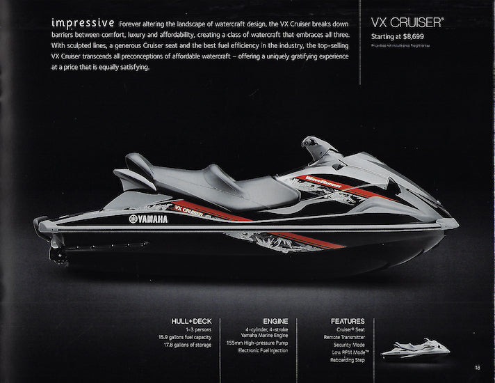 Yamaha 2009 Waverunner Brochure – SailInfo I boatbrochure.com