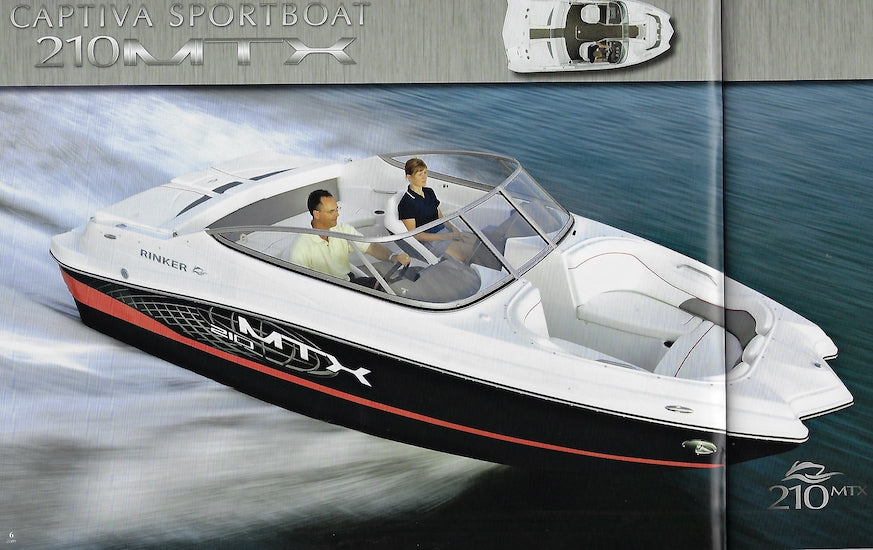 Rinker 2009 Captiva Sport Boats Brochure
