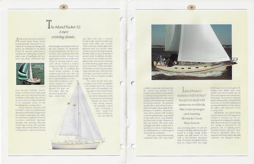 Island Packet 32 Brochure