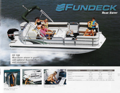 Hurricane 1997 Deck Boat Brochure