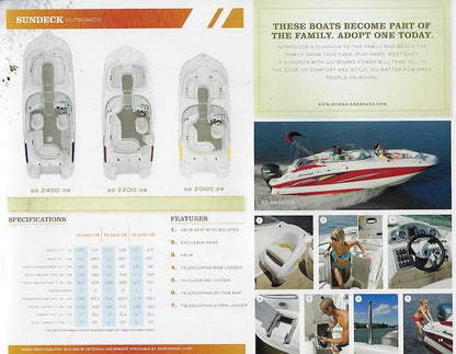 Hurricane 2009 Deck Boat Brochure