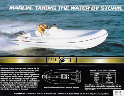 Marlin 360 RIB Brochure