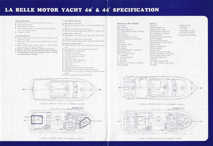 La Belle 40 / 44 Brochure
