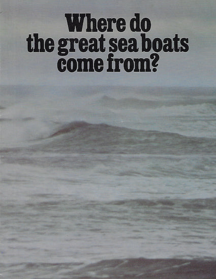 Hatteras 1976 Poster Brochure