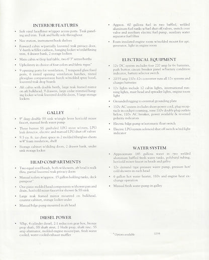 Irwin 38 Brochure