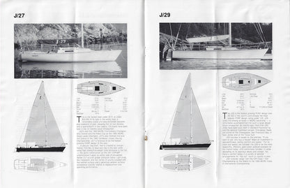 J Boats 1985 Brochure