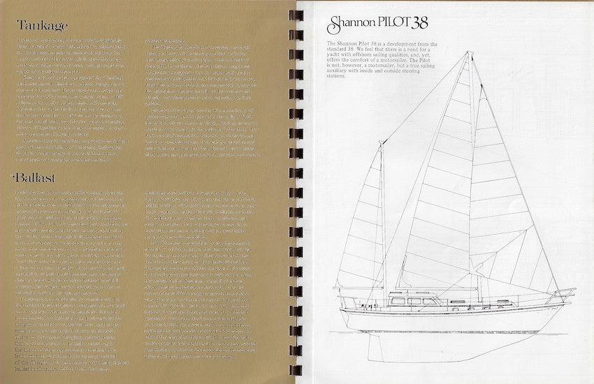 Shannon 38 Brochure