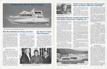 Bluewater Sea Breeze Newsletter - Winter 1985