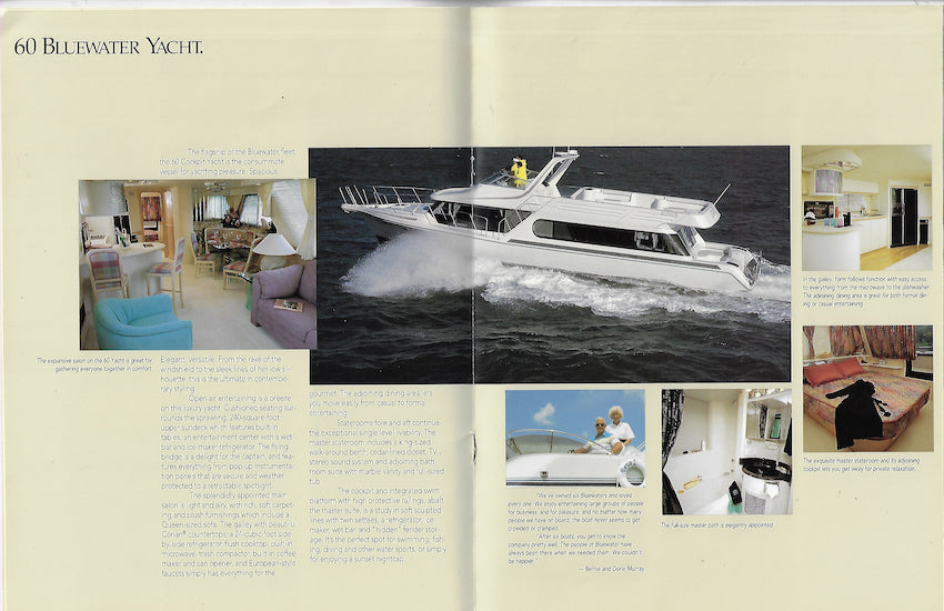 Bluewater Yachts 1990 Brochure