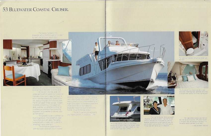 Bluewater Yachts 1990 Brochure