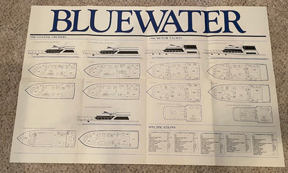 Bluewater 1986 Poster Brochure