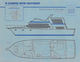 Bluewater 54 Cockpit Motor Yacht Specification Brochure