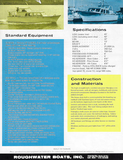 Roughwater 41 Brochure