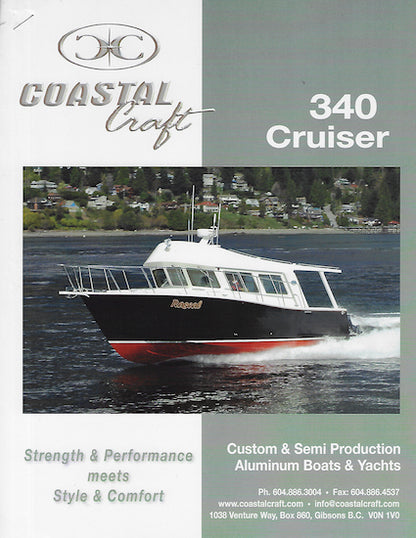 Coastal Craft 340 Cruiser Brochure