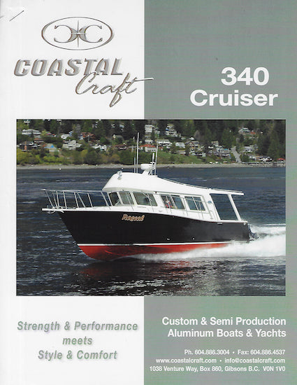 Coastal Craft 340 Cruiser Brochure