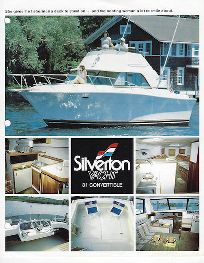 Silverton 31 Convertible Brochure