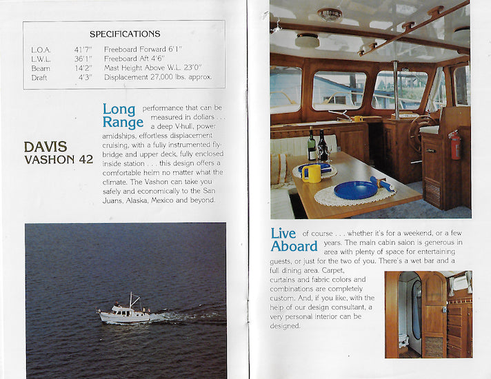 Davis Vashon 42 Brochure