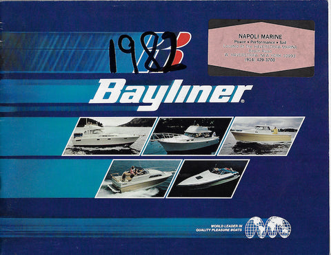 Bayliner 1982 Brochure