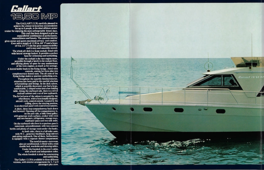 Gallart 13.50 MP Brochure