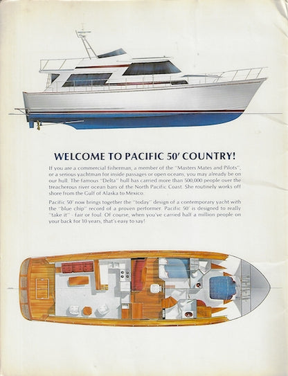 Pacific 50 Folder Brochure Package