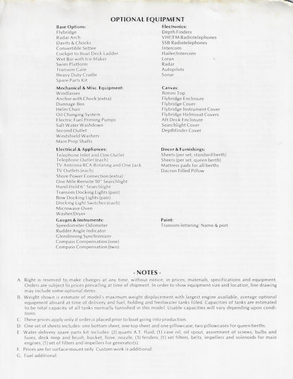 Pacific 50 Folder Brochure Package