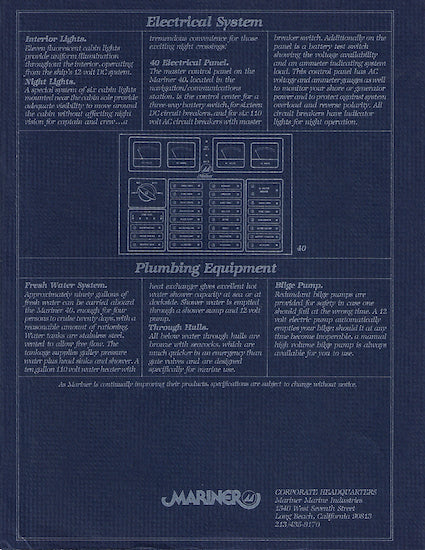 Mariner 40 Brochure
