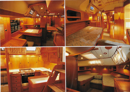 Hallberg-Rassy 46 Poster Brochure