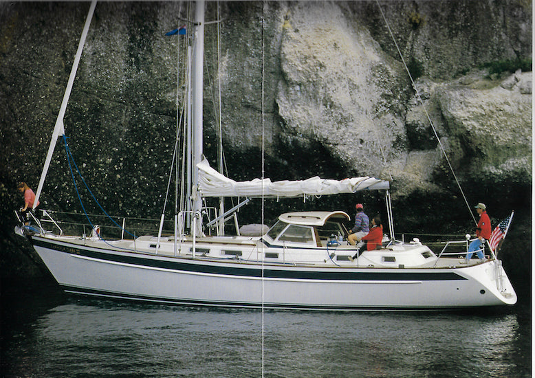 Hallberg-Rassy 46 Poster Brochure