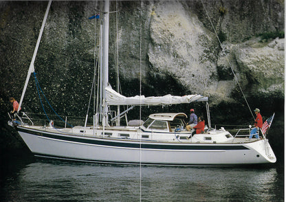 Hallberg-Rassy 46 Poster Brochure