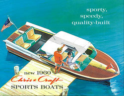 Chris Craft 1960 Sport Boats Brochure