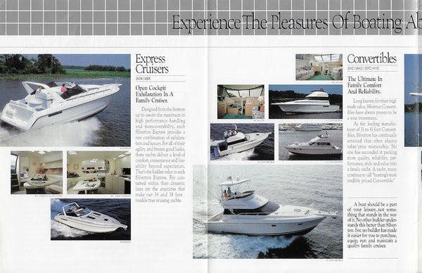 Silverton 1990 Brochure – SailInfo I boatbrochure.com