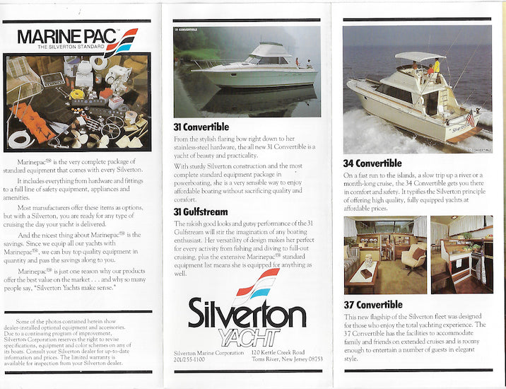 Silverton 1980s Brochure