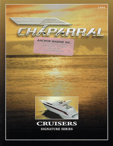 Chaparral 1995 Cruisers Brochure