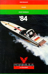 Formula 1984 Thunderbird Abbreviated Brochure