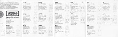 Chaparral 1986 Full Line Brochure