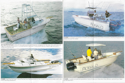 Robalo 1982 Full Line Brochure