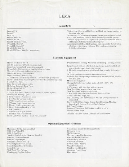 Lema 23-6 Brochure