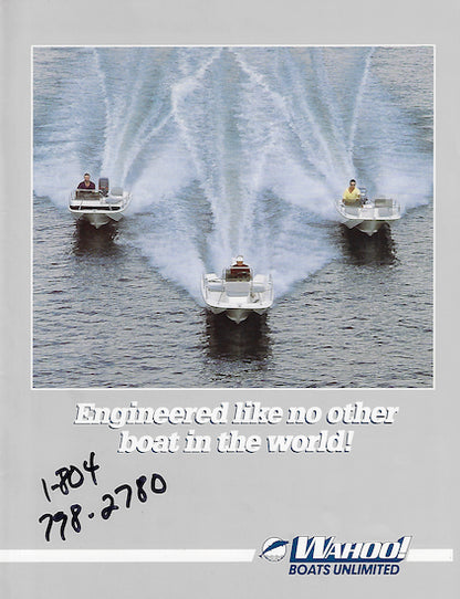 Wahoo! 1988 Brochure