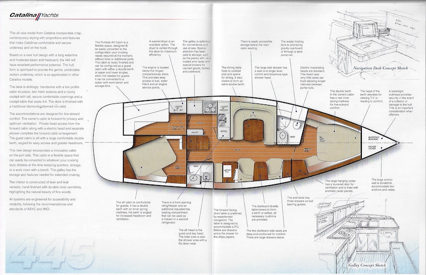 Catalina 445 Launch Brochure